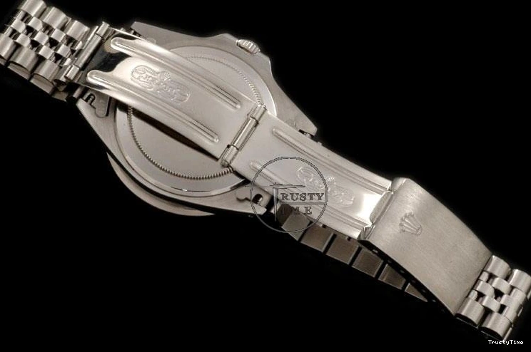 1229 ROLGMT017C – Vintage GMT SS Black Bezel Jubilee Swiss Eta 2836- Original 980